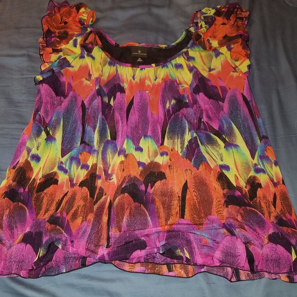 Short sleeve blouse